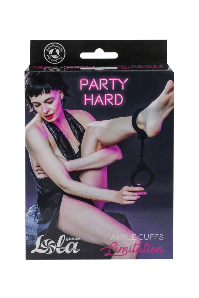 Силиконовые поножи Party Hard Limitation Black_4