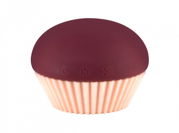 Вакуумно-волновой вибратор Cherry Cupcake_5