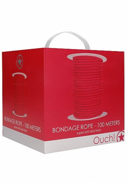 Веревка для связывания Ouch - Bondage Rope 100 м._1