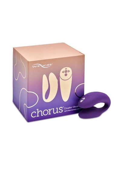 Сенсорный вибромассажер для пар We-Vibe Chorus Purple_1