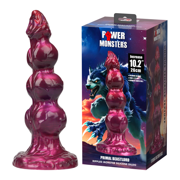 Primal Beastlord, фаллоимитатор на присоске, серии Power Monsters, 26 см_2
