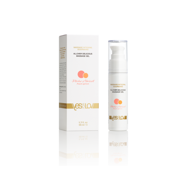 Универсальный массажный гель 3 в 1 персик-абрикос ALLOVER DELICIOUS MASSAGE GEL | Peach-Apricot_1