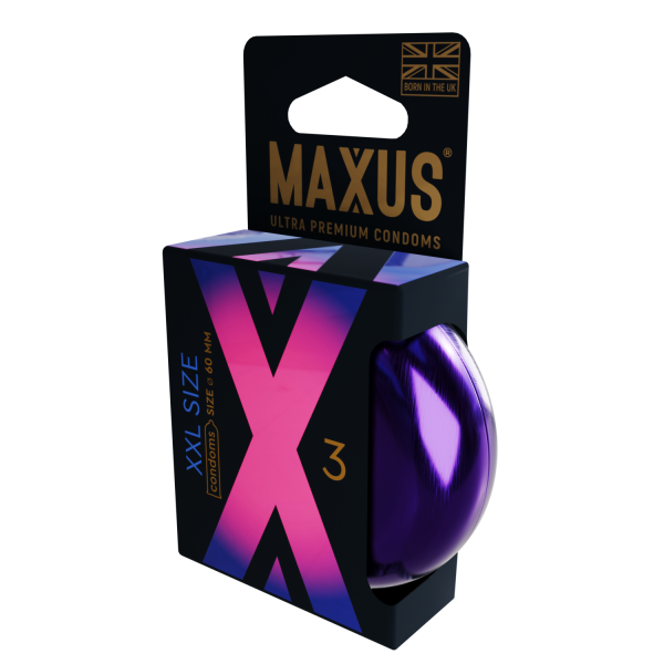 Презервативы MAXUS XXL, с увеличенным размером, 3 шт_2
