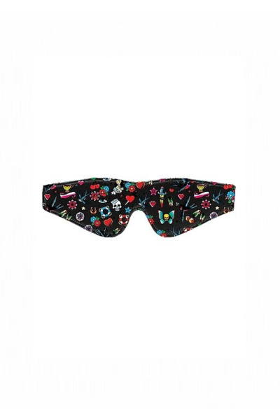 Маска Printed Eye Mask Old School Tattoo Style_1