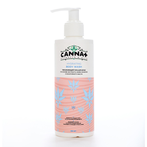 Увлажняющий гель для душа CANNA+ Hydrating Body Wash 250 мл_2