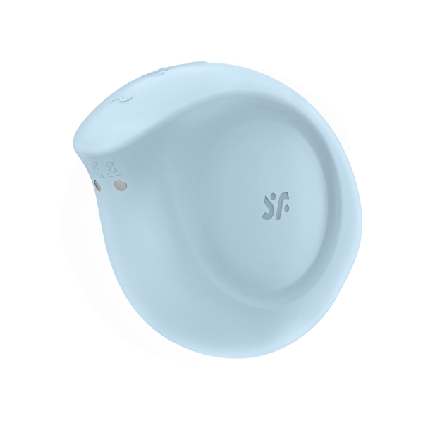 Вакуумно-волновой стимулятор с вибрацией Satisfyer Sugar Rush, голубой_4