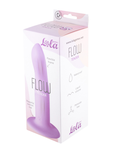 Гнущийся нереалистичный дилдо Flow Tender 2042-01lola_2