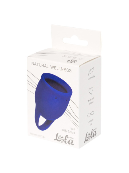 Менструальная чаша Natural Wellness Iris 15 ml blue_5