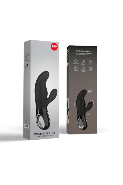 Вибратор Fun Factory MiSS BI, черный_2