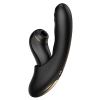 Вибратор с возвратно-поступательными движениями, вакуумом и приложением BeYourLover Fatima, черный_6