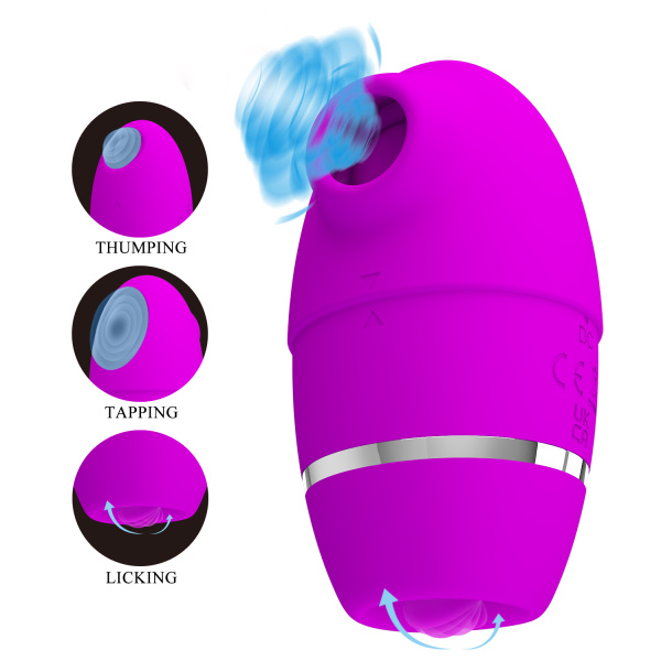 Стимулятор клитора 3 в 1 Pretty Love BI-300071_1