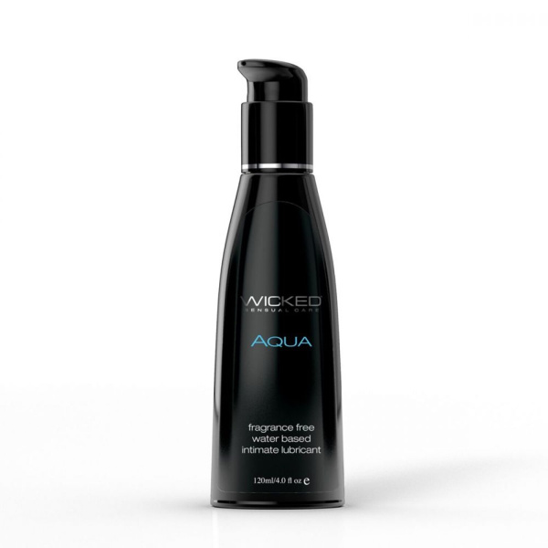 Легкий лубрикант на водной основе с алое Wicked AQUA, 120 мл_1