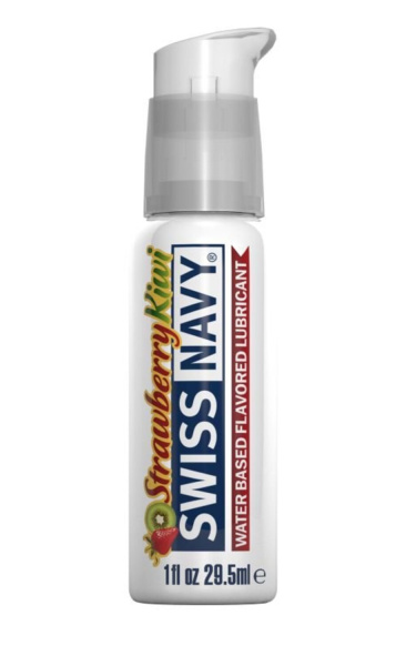 Лубрикант со вкусом клубники и киви Strawberry Kiwi Flavored Lubricant 1oz/30ml_1