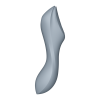 Вакуумно-клиторальный вибромассажер Satisfyer Curvy Trinity 3, серый_2