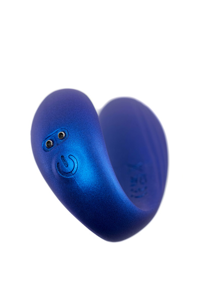 Вибратор для пар L`Eroina APP LANGOU  с управлением от приложения и пульта, силикон, синий, 16,5 см_6