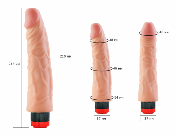 Вибратор HUMAN FORM 601007ru_1