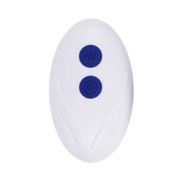 Эрекционное вибро-кольцо с клиторальной подушечкой и пультом ДУ Adjustable Fun Ring_4