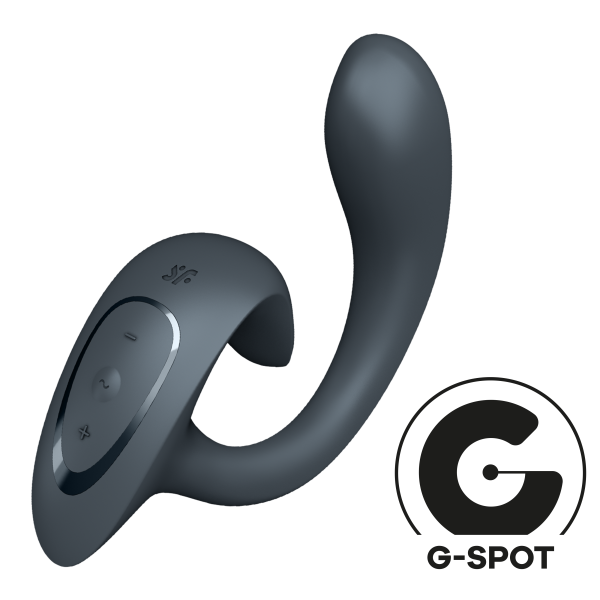 Вибратор для стимуляции зоны G Satisfyer G for Goddess 1, темно-серый_1