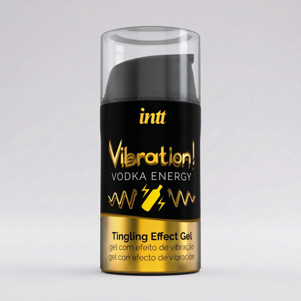 Жидкий интимный гель с эффектом вибрации Vodka Energy, 15мл_2