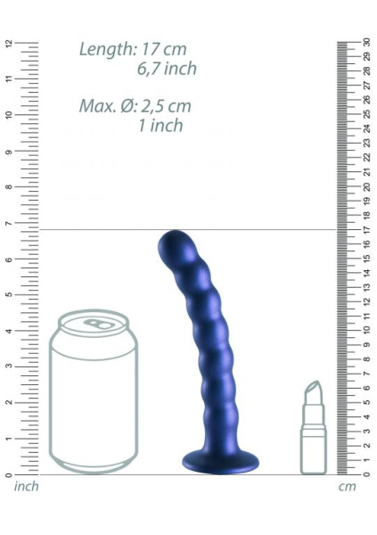Фаллоимитатор Beaded G-Spot - 16,5 см_2