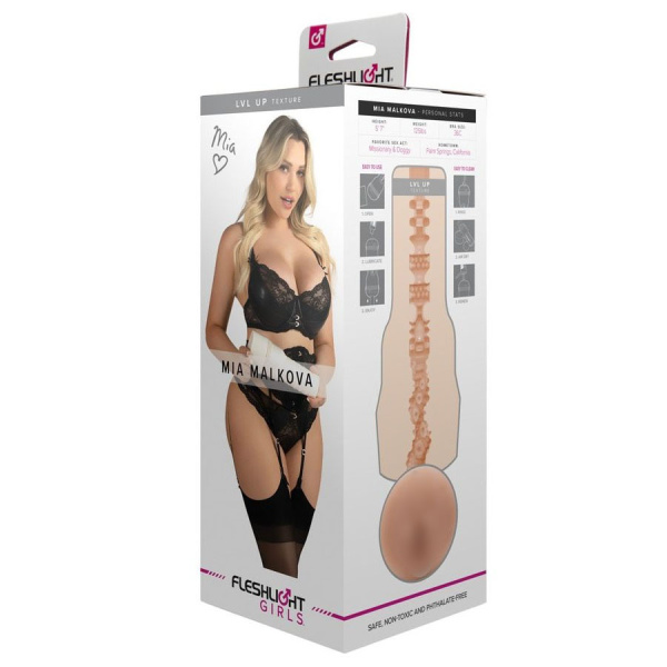 Мастурбатор Fleshlight Girls Mia Malkova, вагина_2