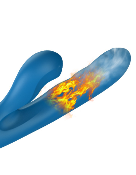 Вибратор с возвратно-поступательными движениями BeYourLover Otto с вакуумом и подогревом_3