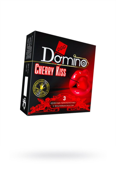 Презервативы Luxe DOMINO PREMIUM  Cherry Kiss 3 шт. в упаковке_1