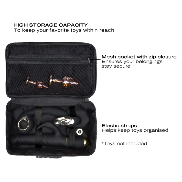 Сумочка для хранения игрушек Dorcel DISCREET BOX LUXURY GOLD_4