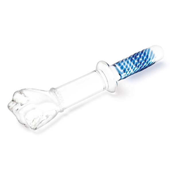 Фаллоимитатор-кулак из стекла 11 in с рукоятью Glass Fist Double Ended With Handle Grip_4