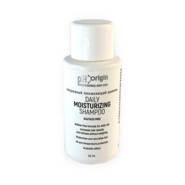 Шампунь ежедневный увлажняющий pH Origin Daily Moisturizing SLS/SLES Free Shampoo 50 мл_2