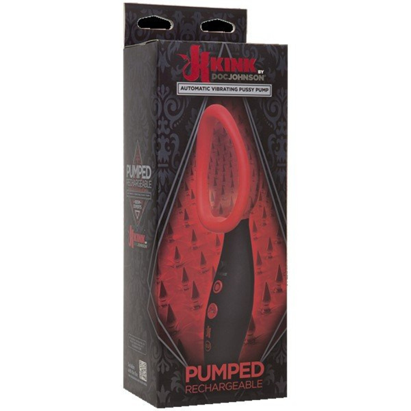 Автоматическая женская вибропомпа Kink - Pumped - Rechargeable Automatic Vibrating Pussy Pump_1