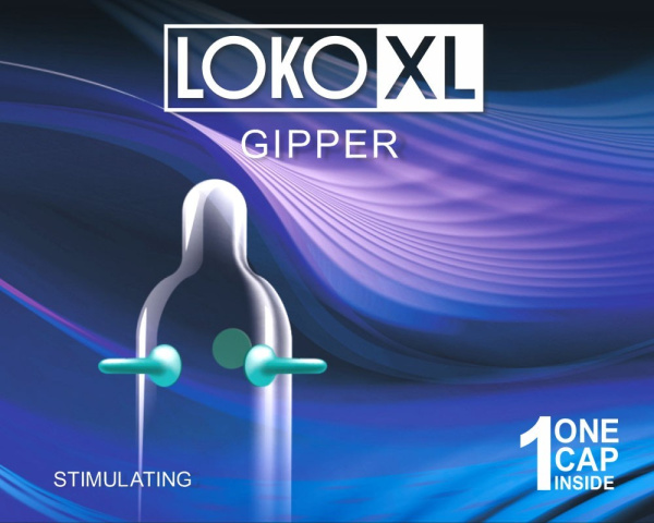 НАСАДКА СТИМУЛИРУЮЩАЯ SITABELLA LOKO XL GIPPER, арт. 1450_2