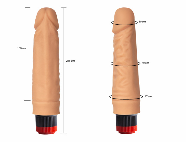 Вибратор гелевый 111100ru_3