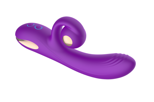 Силиконовый вибратор-кролик с функцией вращения SW3052-purple_6