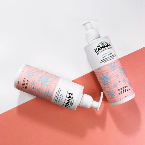 Увлажняющий гель для душа CANNA+ Hydrating Body Wash 250 мл_4