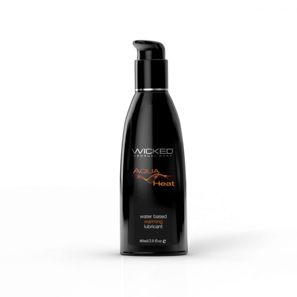Согревающий лубрикант на водной основе Wicked AQUA HEAT, 60 мл_1
