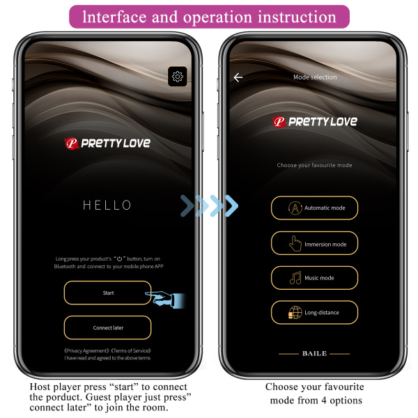 Вибратор для точки G Pretty Love Фиолетовый BI-014992HP-1_1