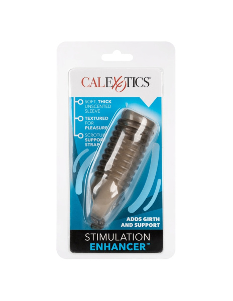 Насадка на пенис Stimulation Enhancer™-Дымчатый_1