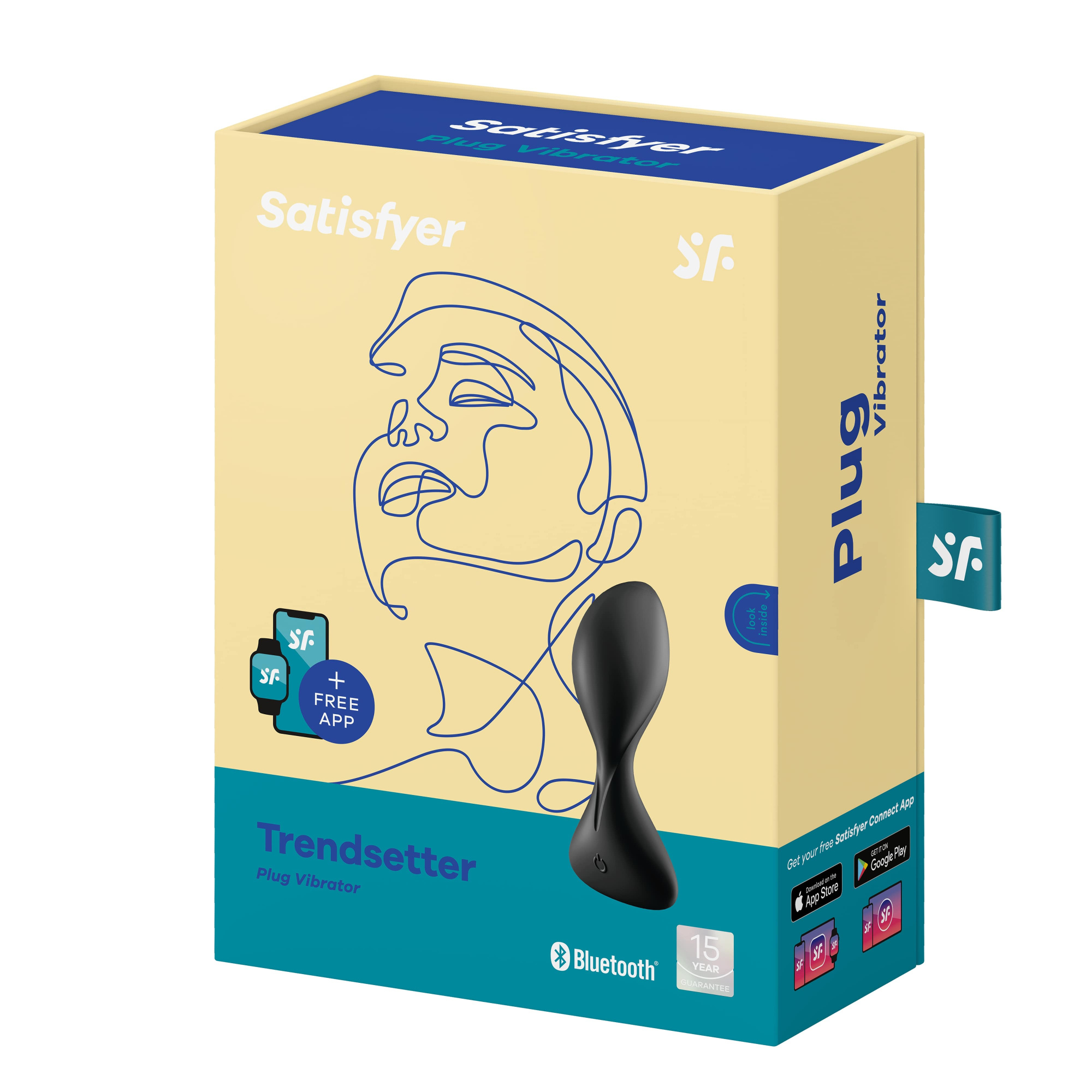 Анальный вибростимулятор Satisfyer Trendsetter, черный_1