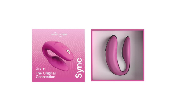 Вибромассажер для пар We-Vibe Sync 2 NEW Pink_1