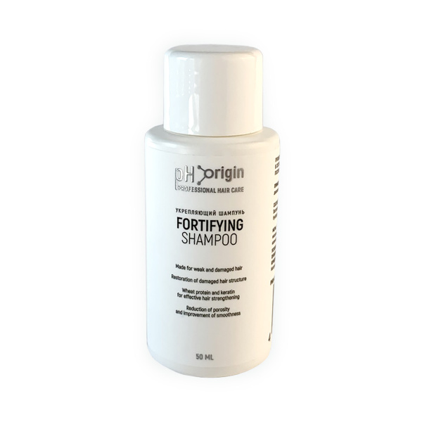 Укрепляющий шампунь с кератином pH Origin Fortifying Shampoo 50 мл_2