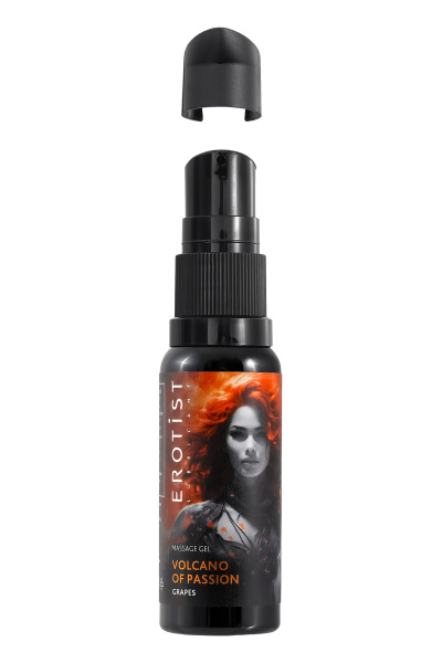 Гель с эффектом покалывания Erotist «VOLCANO OF PASSION» со вкусом винограда, 25 мл_4