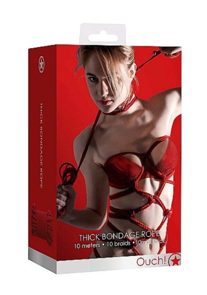 Веревка для связывания Thick Bondage Rope 10 м._1