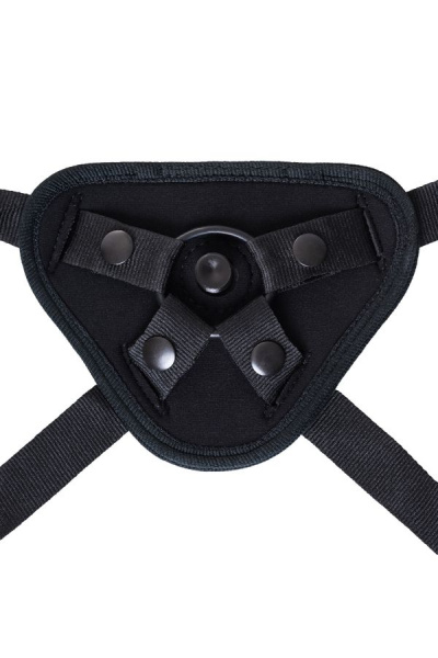 Трусики для страпона RealStick Strap-On Master, неопрен, черные_2