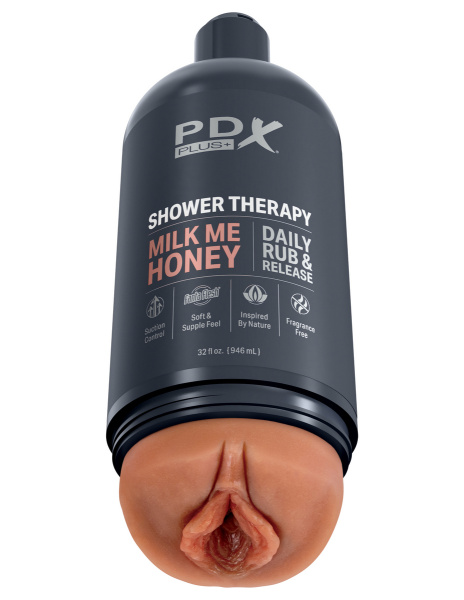 Мастурбатор Shower Therapy, Milk Me Honey - Tan_2