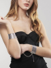 Наручники Bijoux Indiscrets Désir Metallique, серебристые_3