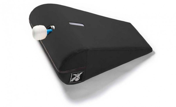 Liberator R-Axis Magic Wand Подушка для любви малая с отверстием под массажер, черный вельвет_1