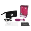 Пробка для ношения с вибрацией розовая B-Vibe Vibrating Snug Plug 2_6