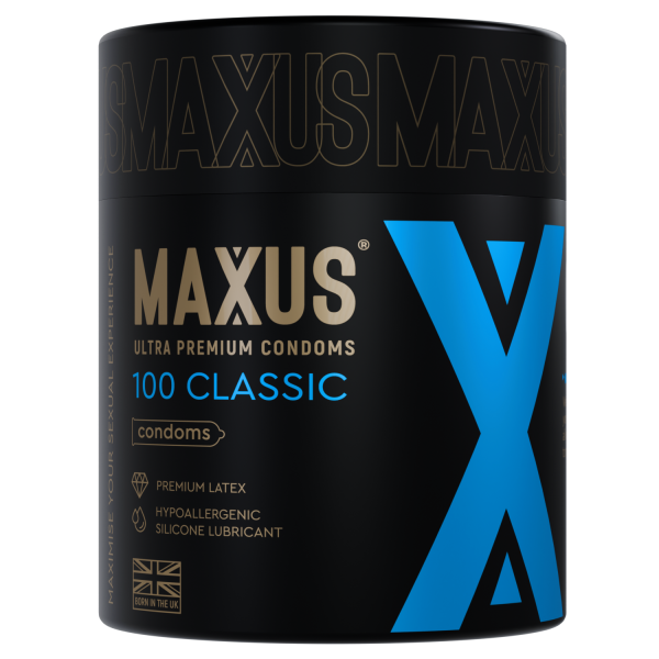 Презервативы MAXUS Classic №100 в железном кейсе, классические X-edition, 100 шт_5