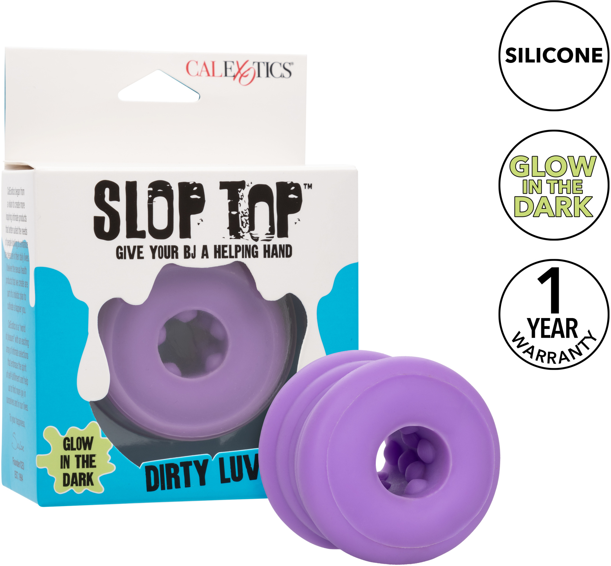Эрекционное кольцо-бампер из жидкого силикон SLOP TOP DIRTY LUV_8